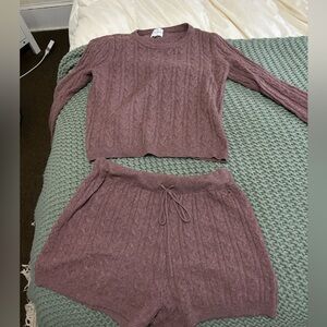Matching sweater set (loungewear)